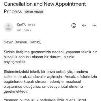 İData Haksız Randevu İptali