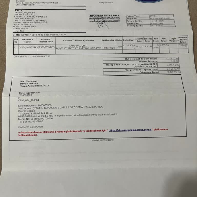 Samsung Televizyon Ve Fixpack Garanti Hepsi Hikaye