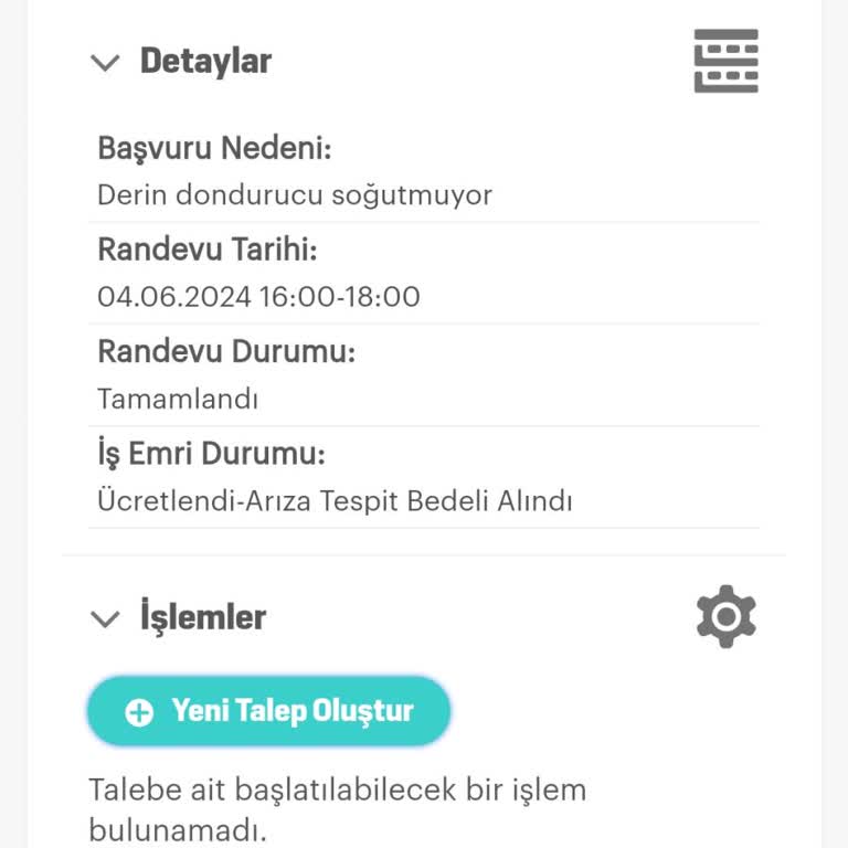 Arçelik Yetkili Servisin Arıza Tespit Yapmadan Ücret İstemesi