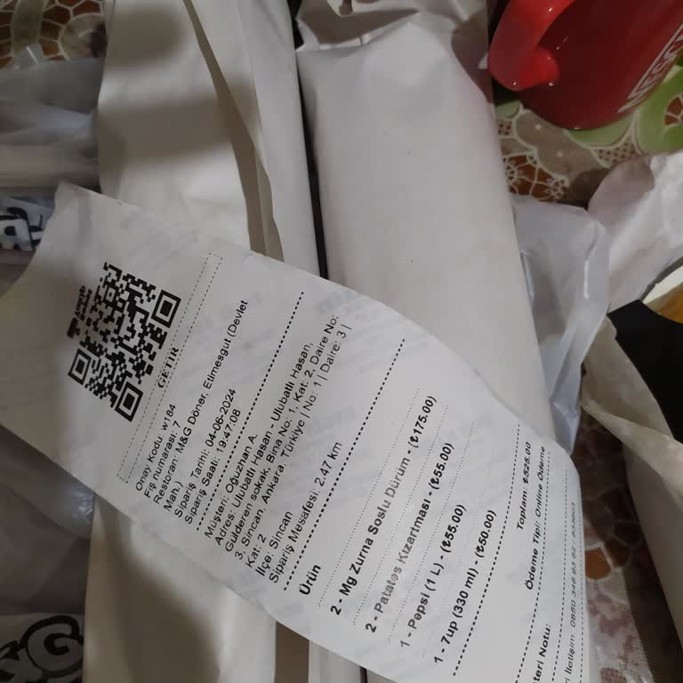 Getir Yemek Siparişimi Getirmedi