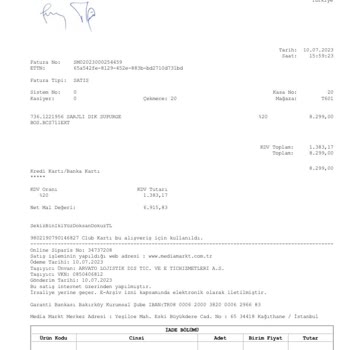 Bosch Unlimited 7 Dikey Süpürge Toz Haznesi Mandalı