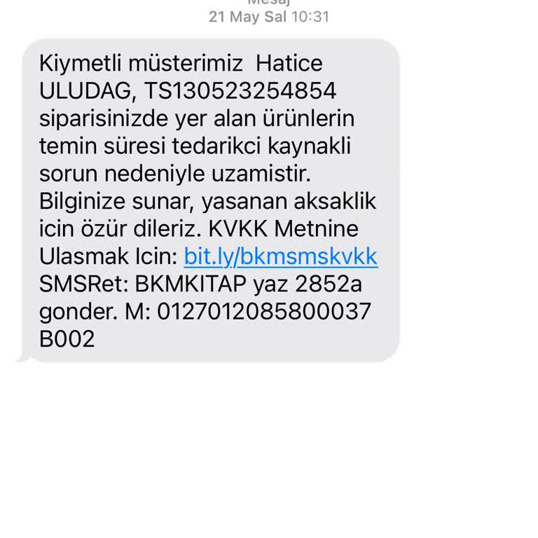 Bkmkitap Sipariş Edilen Kitaplar Ulaşmıyor Maalesef