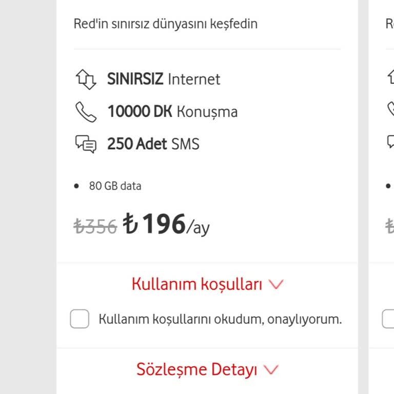 Vodafone Fatura Geçiş İşlemini Yapılmaması