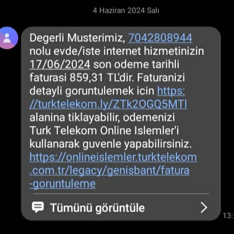 Türk Telekom Cayma Bedeli