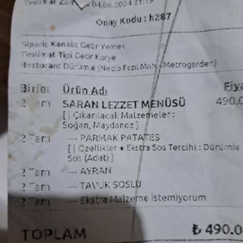 Metrogarden Dürümle Yine Şaşırtmadı