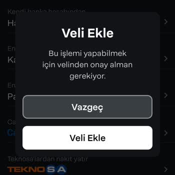 Papara Yabancı Veli İzni