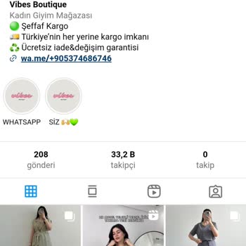 Vibes Boutique Şikayetçiyim