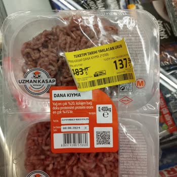 Migros'ta Bozuk Kıymalar.