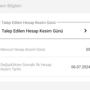 VakıfBank Hesap Kesim Tarihinde Yaptığı Keyfi Değişiklik Ve Mağduriyet