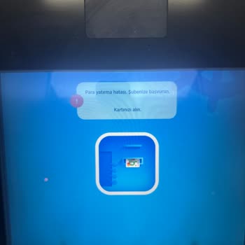 Denizbank ATM'si Kartıma El Koydu Ve Paramı Geri Vermiyor!