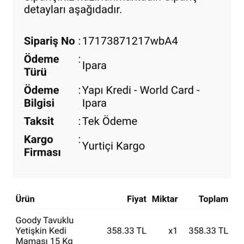 Kafkas Pet İle İlgili Şikayet