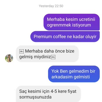 Instagram'dan Kuafor Zanaat Kafası Fiyat Sorma Ve Kendilerinin Üslubu,