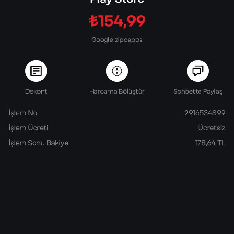 ZipoApps İznim Olmadan Hesabımdan Para Çekiliyor