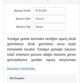 Trendyol Yemek Trendyol Veremediği Hizmetin Parasına En Az 12 Saat El Koydu!
