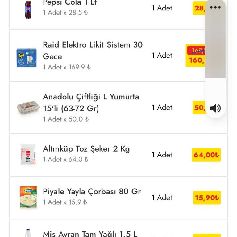 Şok Marketler Eksik Ürün İadesi