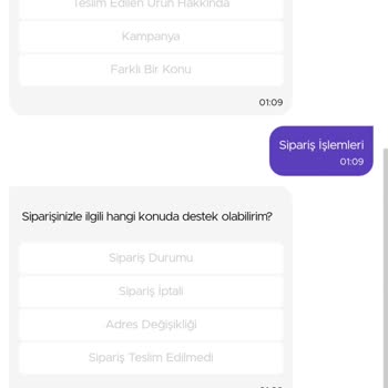 Getirilmeyen Sipariş Müşteri Hizmetlerine Ulaşamama