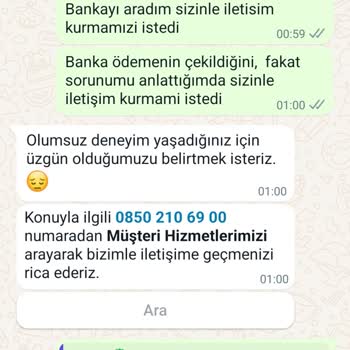 Gratis Olmayan Siparişin Ücreti Alınması