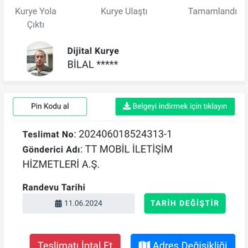 Dijital Kurye Çalışma Prosedürü Ve Kurye Şikayeti