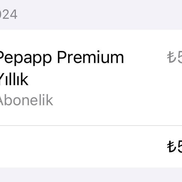 Pepapp İzinsiz Abonelik Parası
