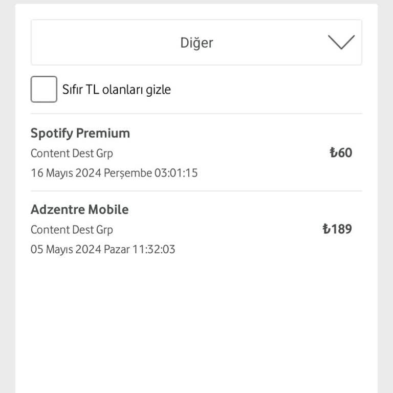 Vodafone Adzentre Mobile Aboneliği