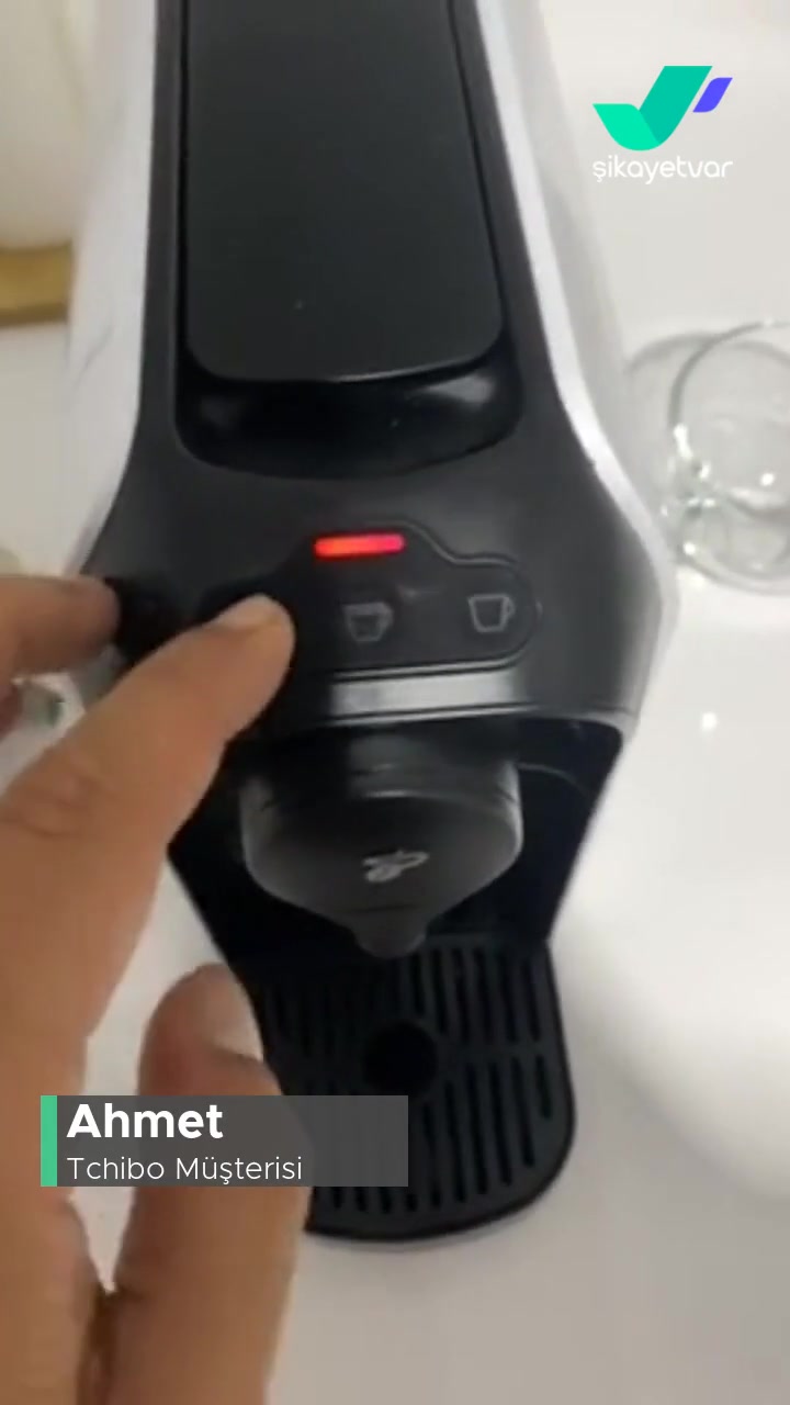 Tchibo Cafissimo Kahve Makinem Kırmızı Işık Veriyor videonun kapak resmi