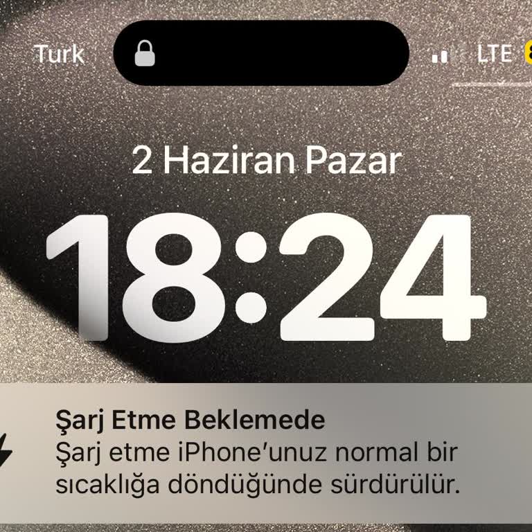 Apple İPhone 15 Pro Isınma Ve Şarj!