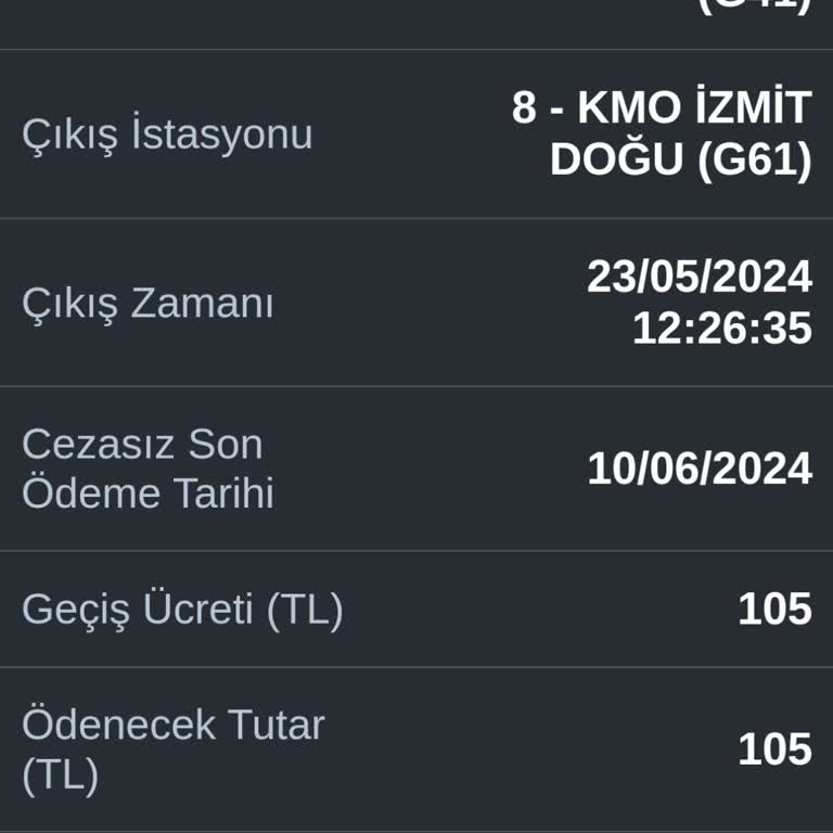 Kuzey Marmara Otoyolu İptal Edilmeyen Geçiş Problemi