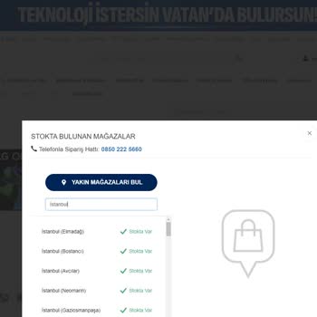 Vatan Bilgisayar'da Gönderi Planlama Hatası