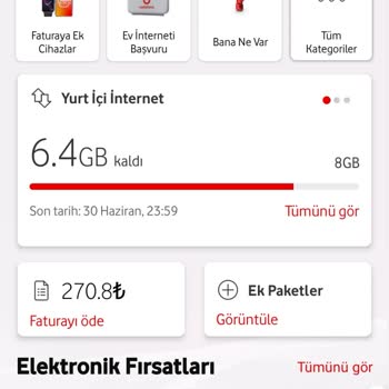 Vodafone Haksız Kazanç Elde Etmek