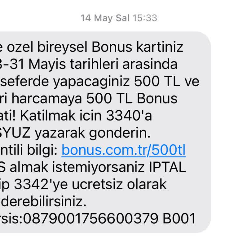 Garanti BBVA Bonus Kampanyası Yapıp Vermeme