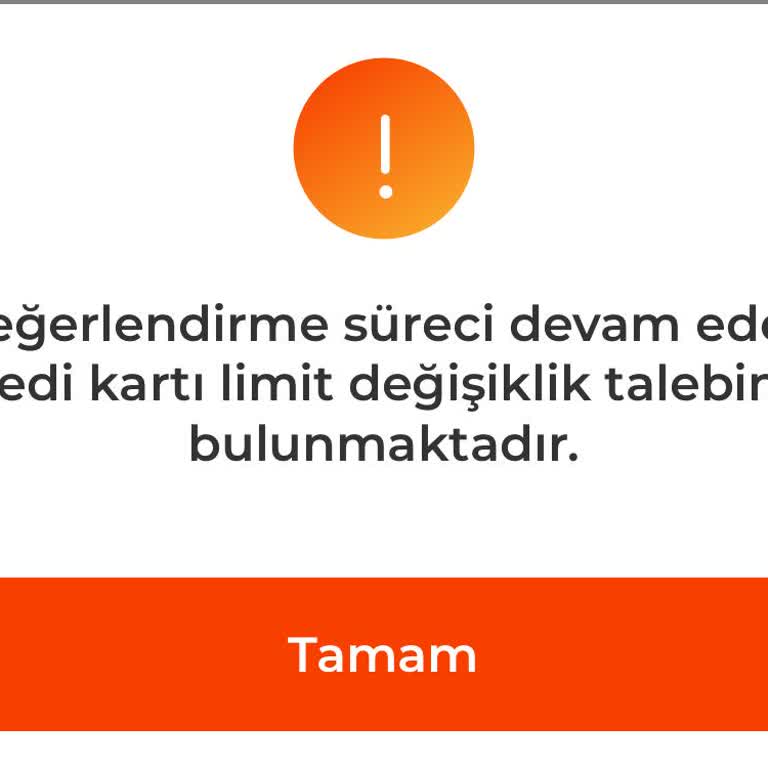 Albaraka Kredi Kartı Limit Problemi