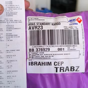 Aras Kargo Kızıltepe Şubesi Haksız Kazanç