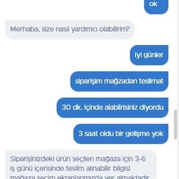 Koçtaş 30 Dakikada Mağazadan Teslimat Yalanı