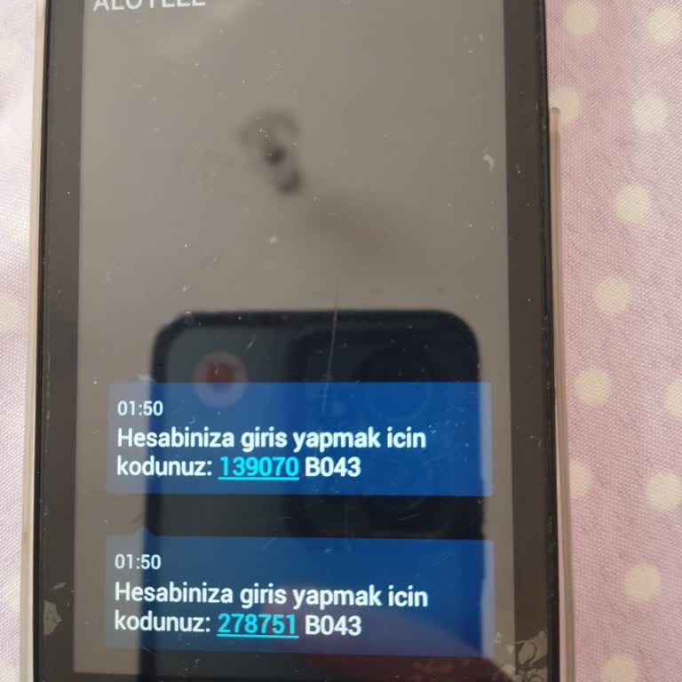 Alotell Akar Telekom Alotell Den Gelen Mesaj