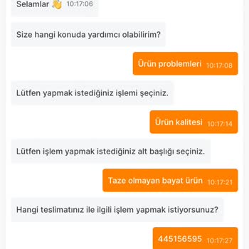 Migros Hemen Kronik Bayat Ürün Problemi