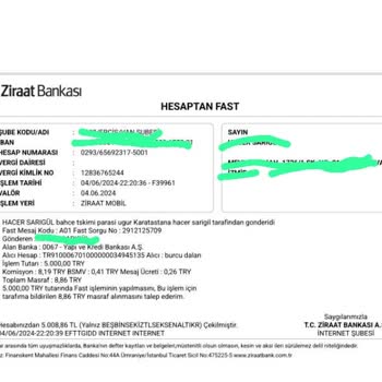 Sahibinden Bahçe Mobilyası Satın Alma Sorunu