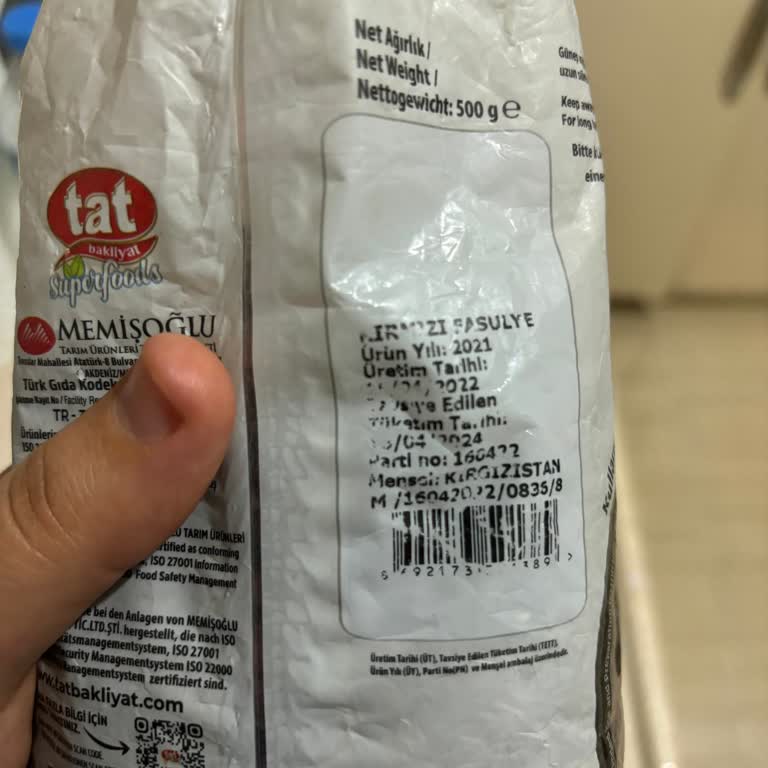 Tat Bakliyat Tat Meksika Fasulyesi Sorun