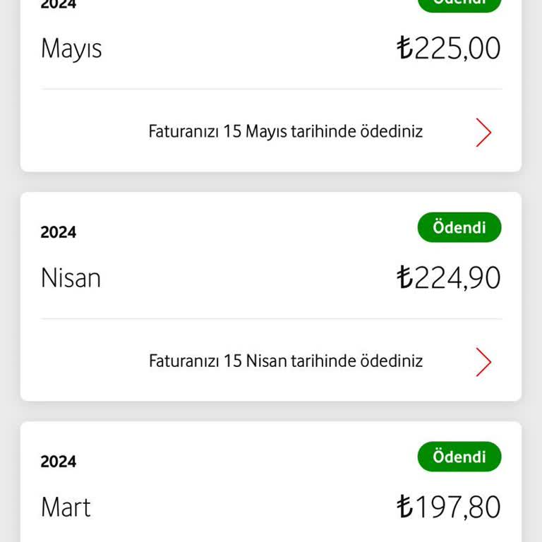 Vodafone Anlamsız Fatura Artışı