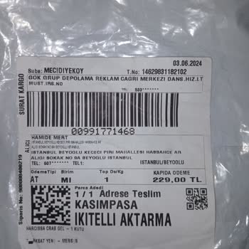Gök Grup Depolama Ürün İadesi Talep Ediyorum