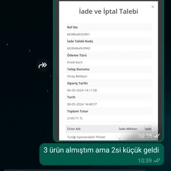 Lamia Giyim İade Parasını Ödemiyor