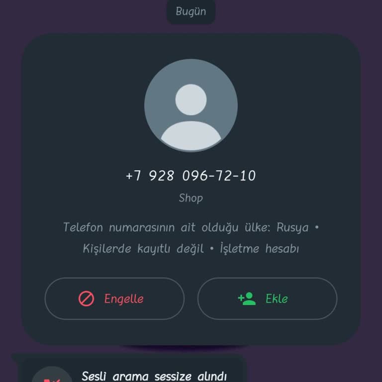 WhatsApp 7 İle Başlayan Yabancı Numaralar