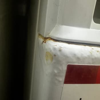 3 Yıllık Bosch Çamaşır Makinesi Paslanıyor