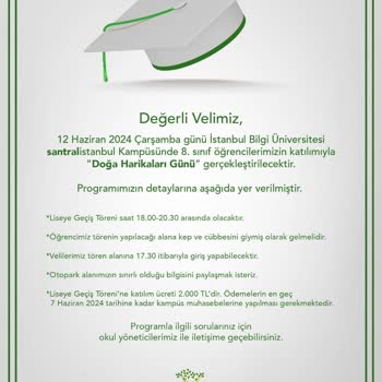 Doğa Koleji Mezuniyet Fahiş Fiyat