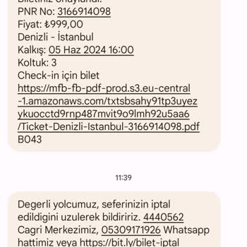 Kamil Koç Fiyat Artırımı İçin Bilet İptali.