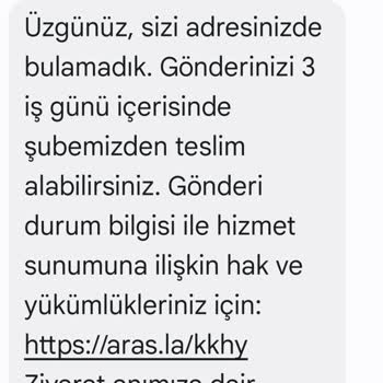 Aras Kargo'nun Dağıtım Ve Takip Sorunlarıyla Boğuşuyorum!