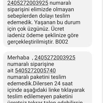 LCW Ürünlerimi Göndermedi Ve 9 Gün Sonrasında İptal Etti.