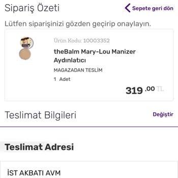 Gratis Hesabımdan Para Çekildi Ama Sipariş Oluşmadı