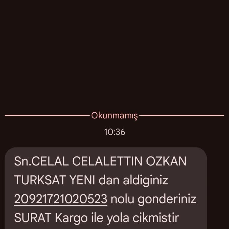 Sürat Kargo İstenmeyen Ürün Teslimatı Ve İade Talebi