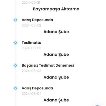 Kargoist 3 Gündür Kargo Teslimatta Denilerek Gezdiriliyor Hala Teslim Edilmedi!