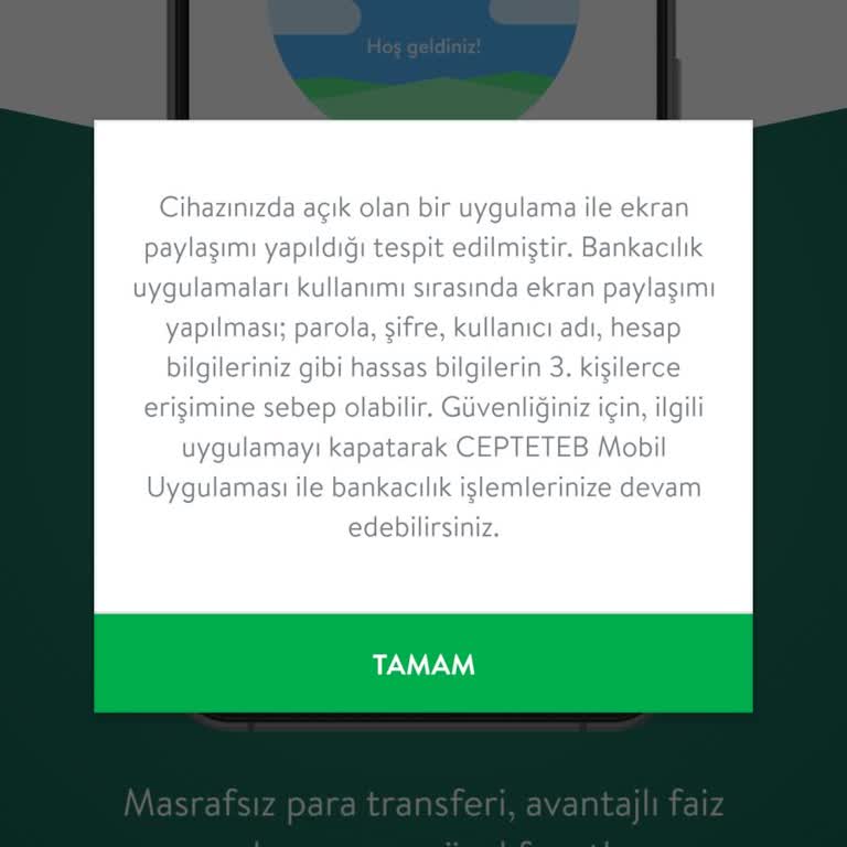 CepteTeb Uygulama Hata Veriyor